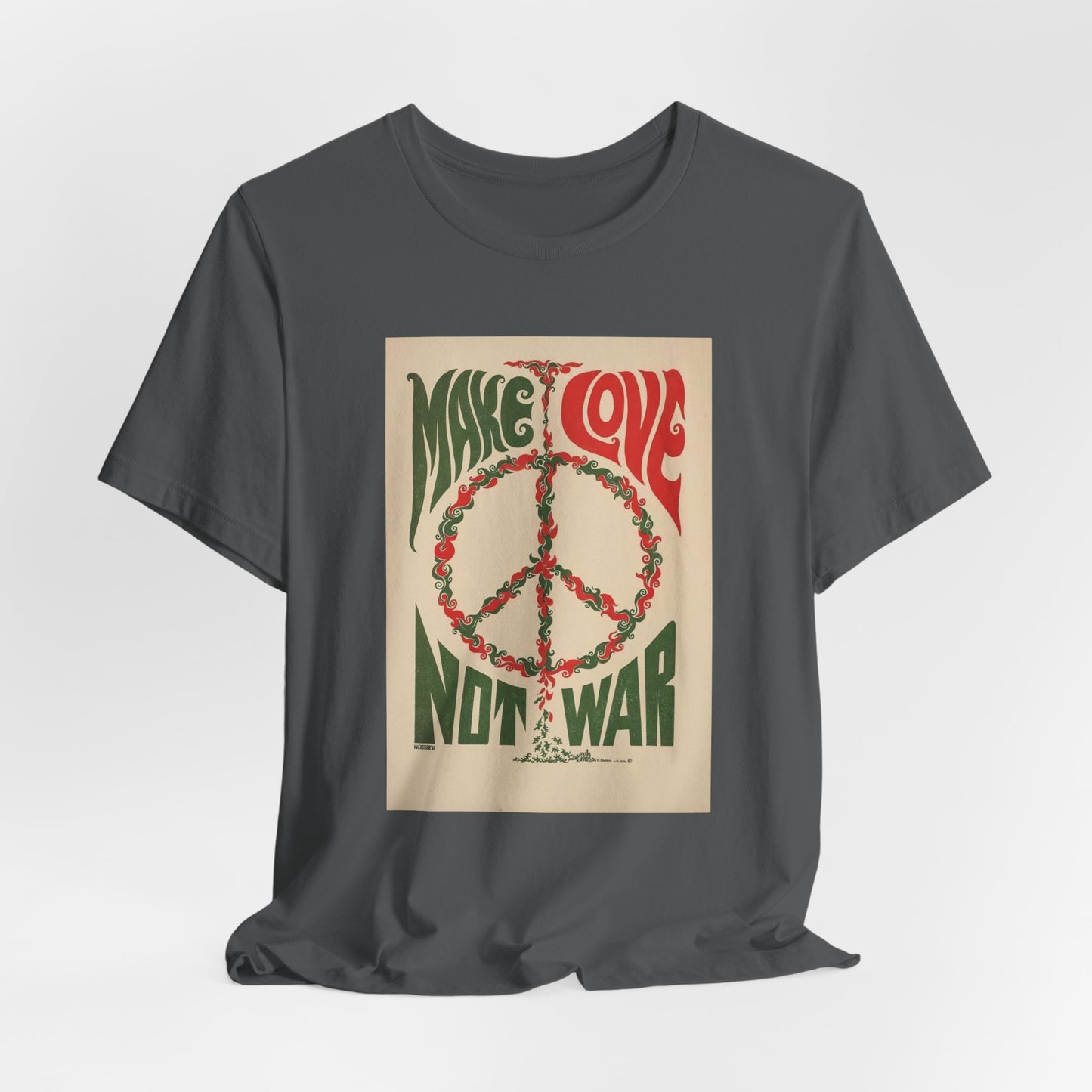 Woodstock 1969 Make Love Not War Tee
