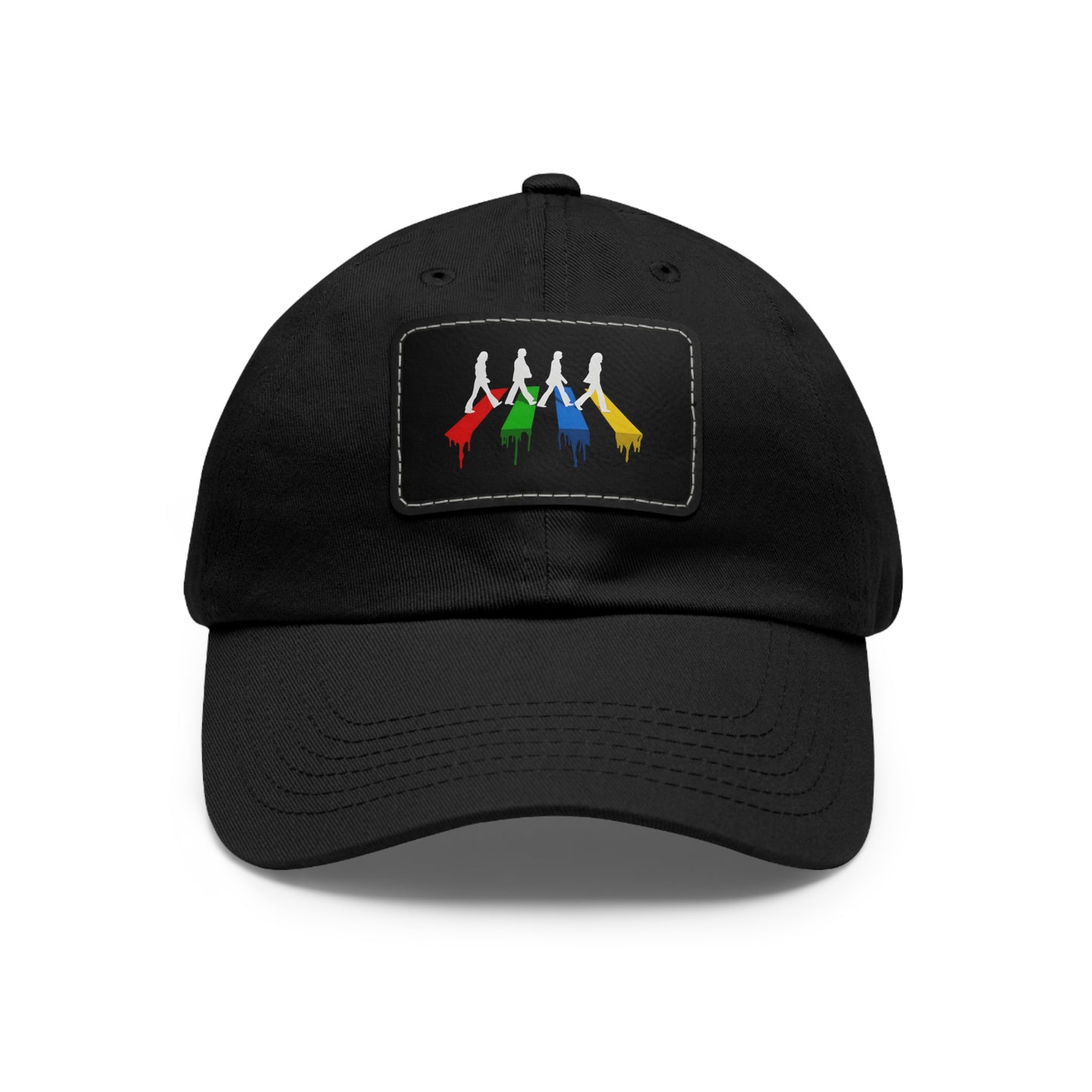 Beatles Abbey Road Dad Cap with Leather Patch