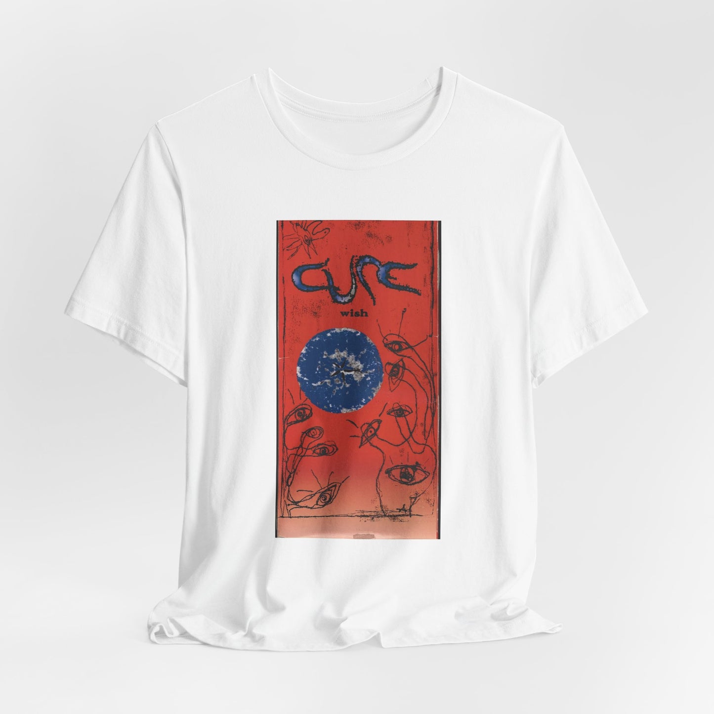 The Cure Wish Shirt - Vintage The Cure Wish T Shirt - Unisex The Cure Gift - Unique Goth Shirt - Robert Smith Shirt
