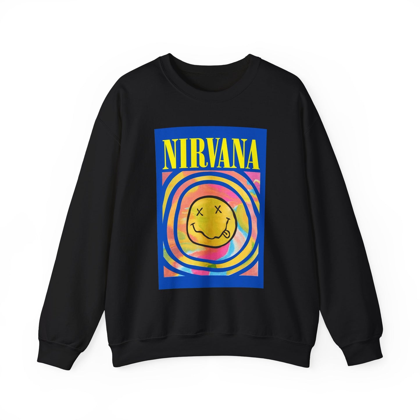 Nirvana Smiley Face Sweatshirt