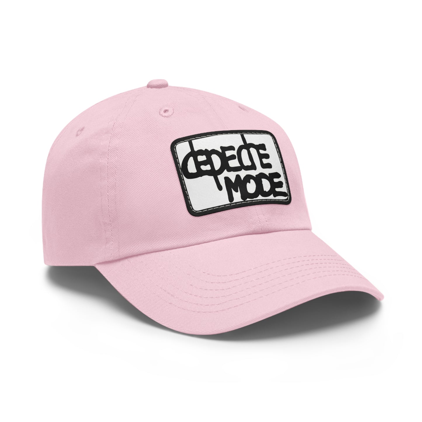 Depeche Mode Leather Patch Dad Cap