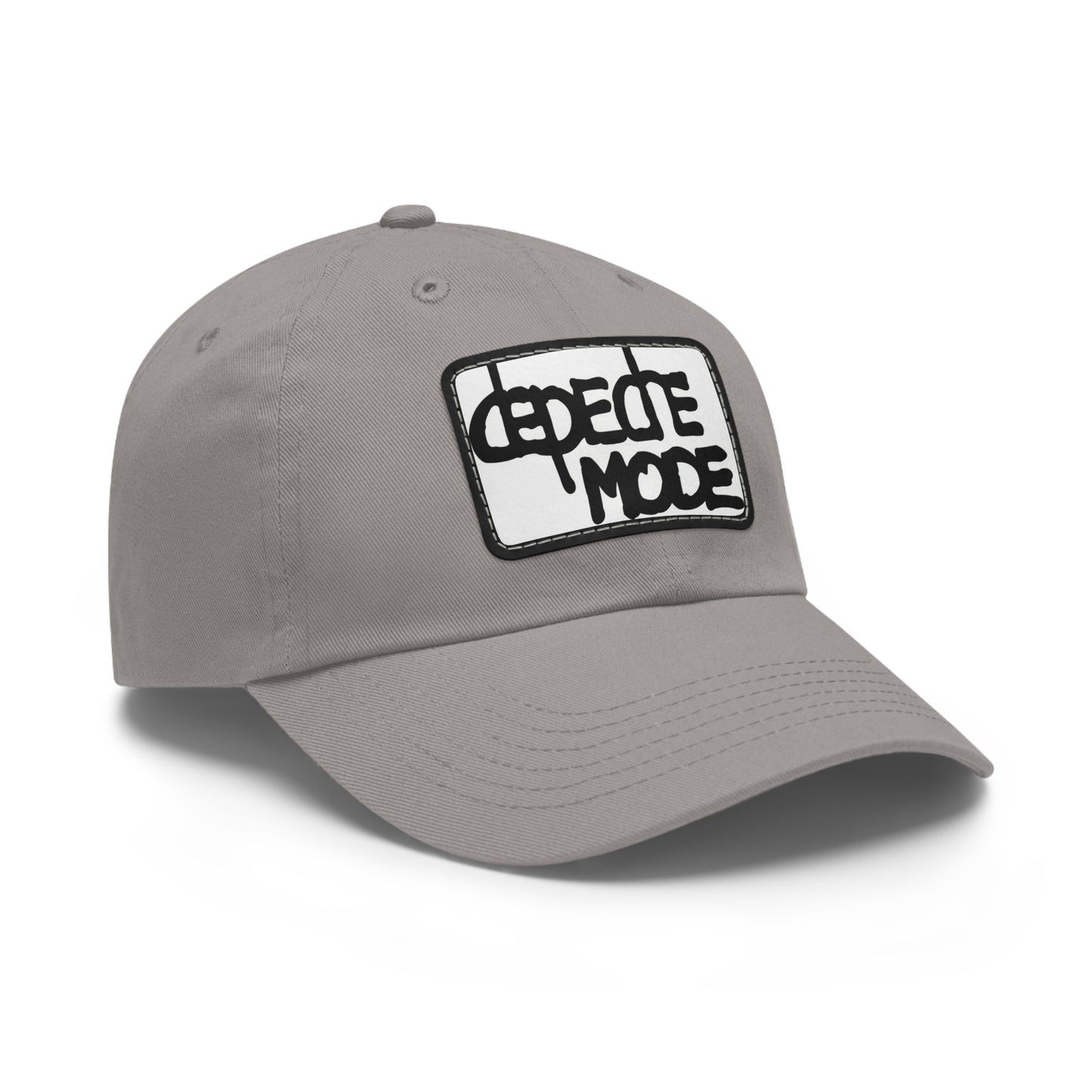 Depeche Mode Leather Patch Dad Cap