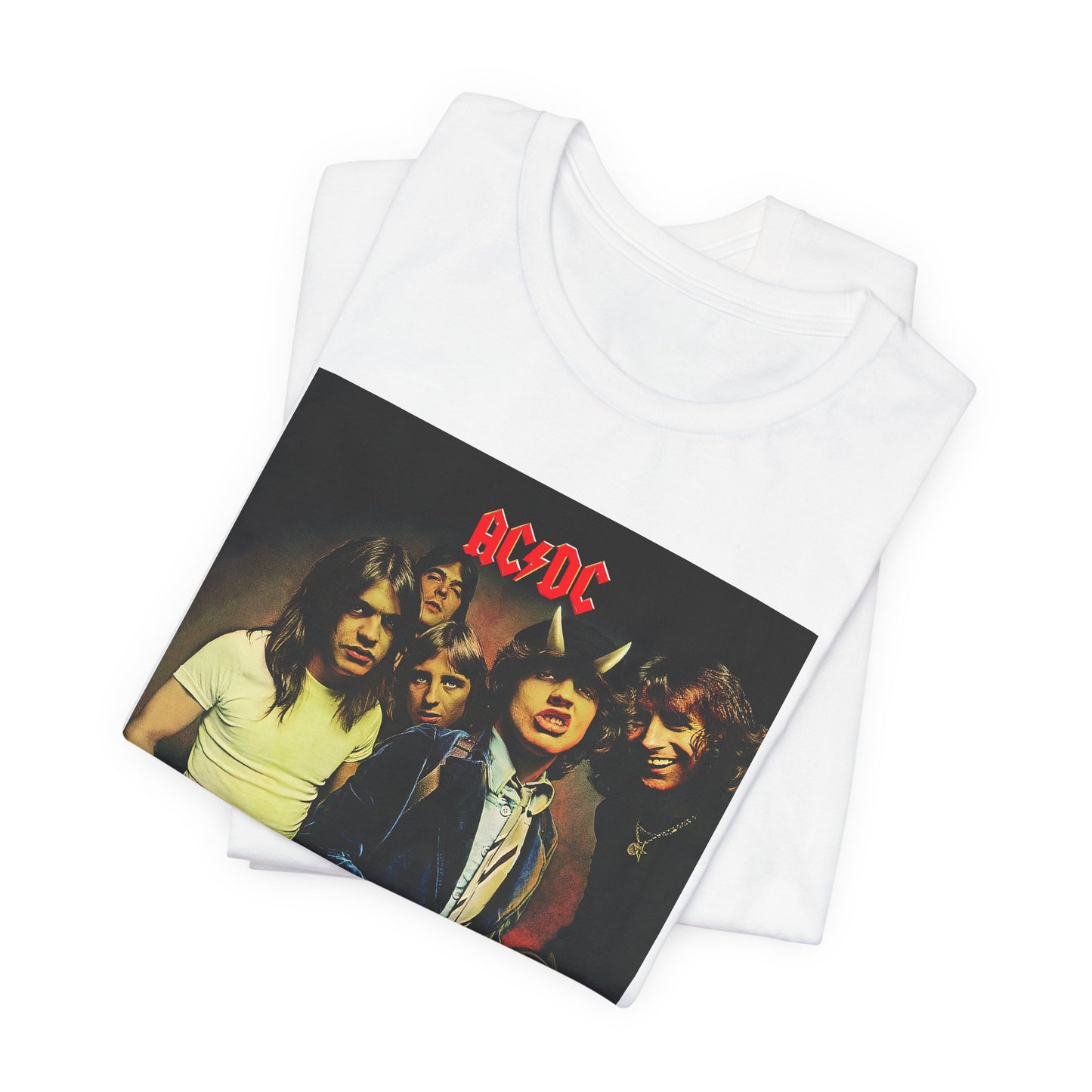 AC/DC Highway to Hell Shirt - Vintage AC/DC Highway to Hell T-shirt - Unisex Cotton AC/DC Tee - Bon Scott Shirt - AC/DC Graphic Band Print