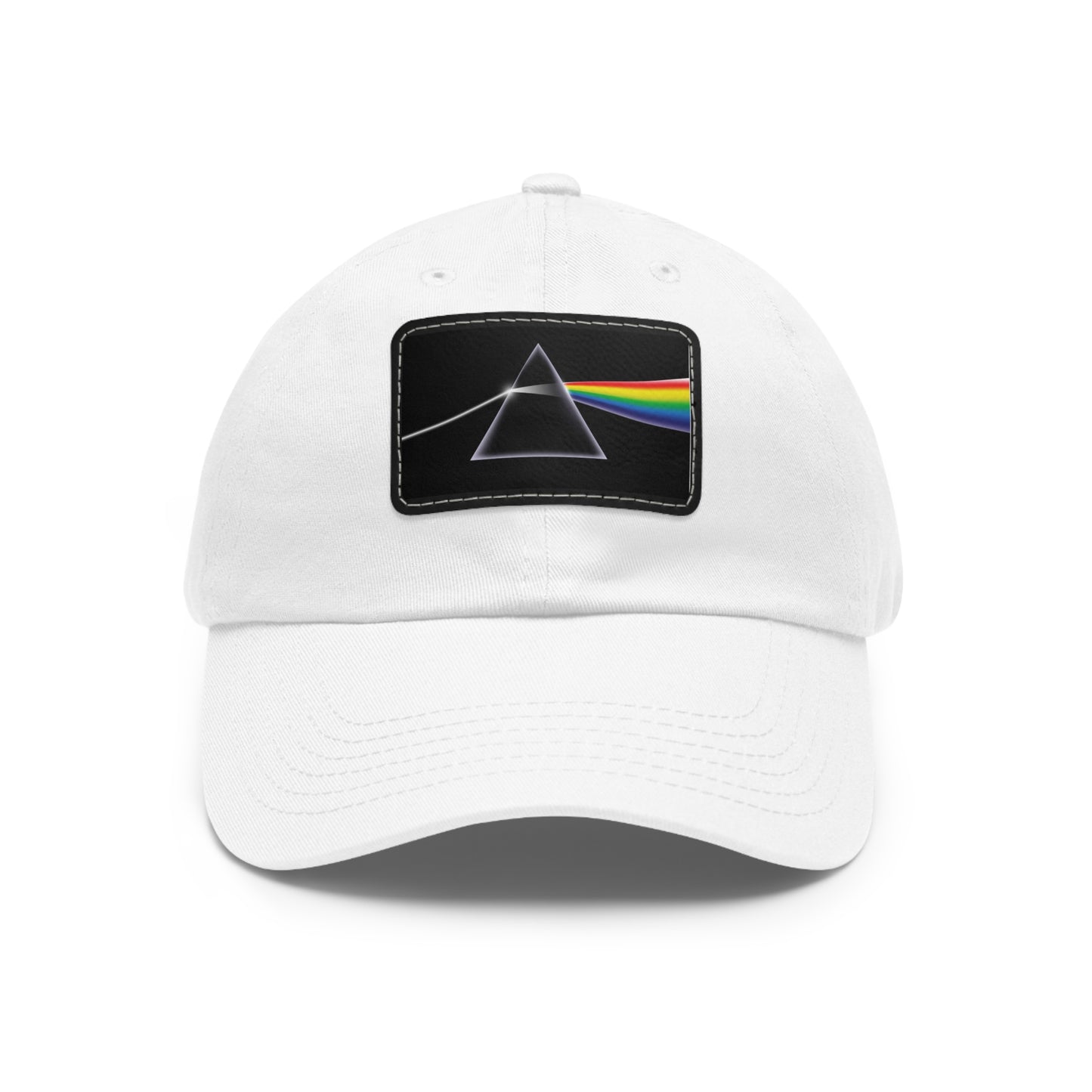 Pink Floyd Dark Side of the Moon Dad Cap with Leather Patch