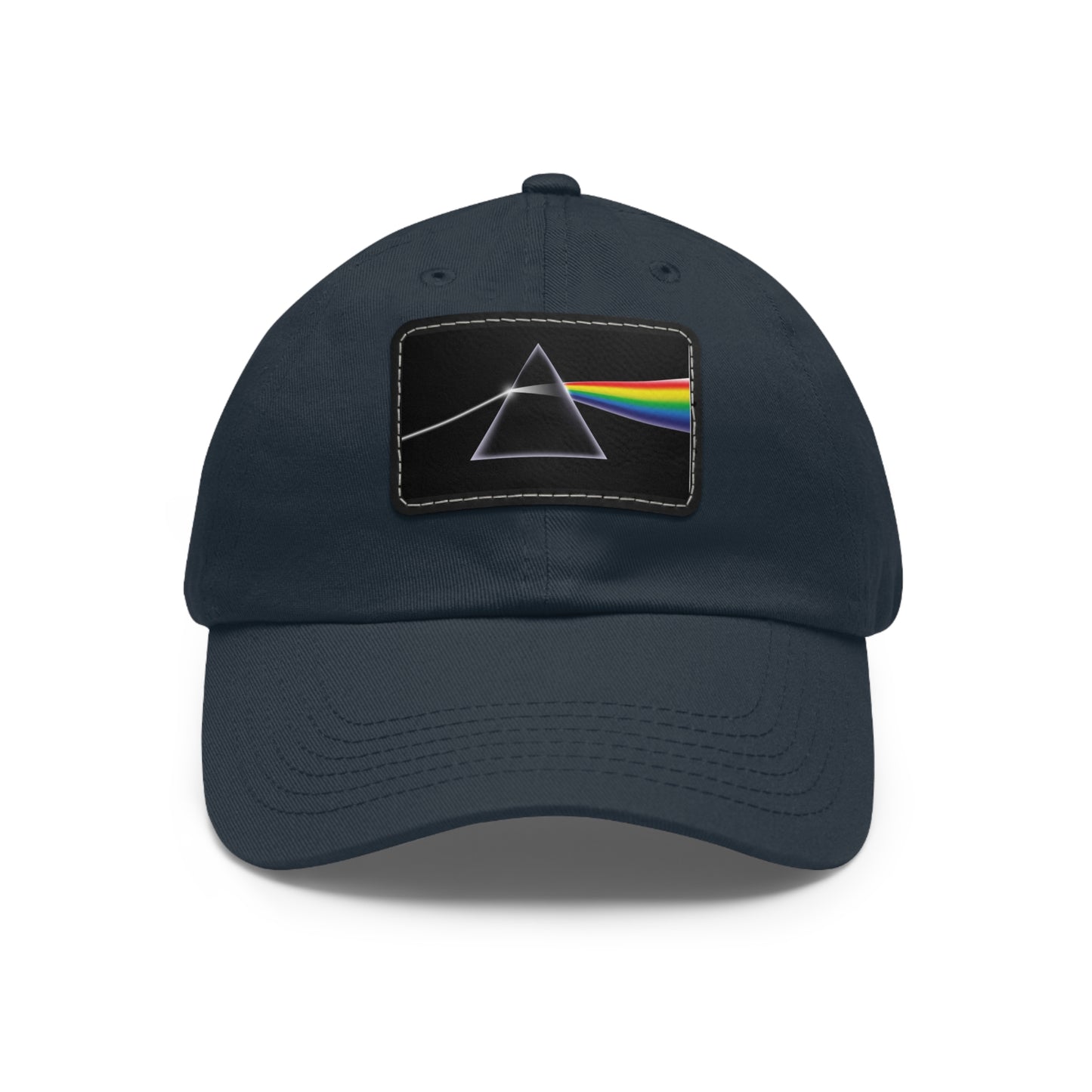 Pink Floyd Dark Side of the Moon Dad Cap with Leather Patch