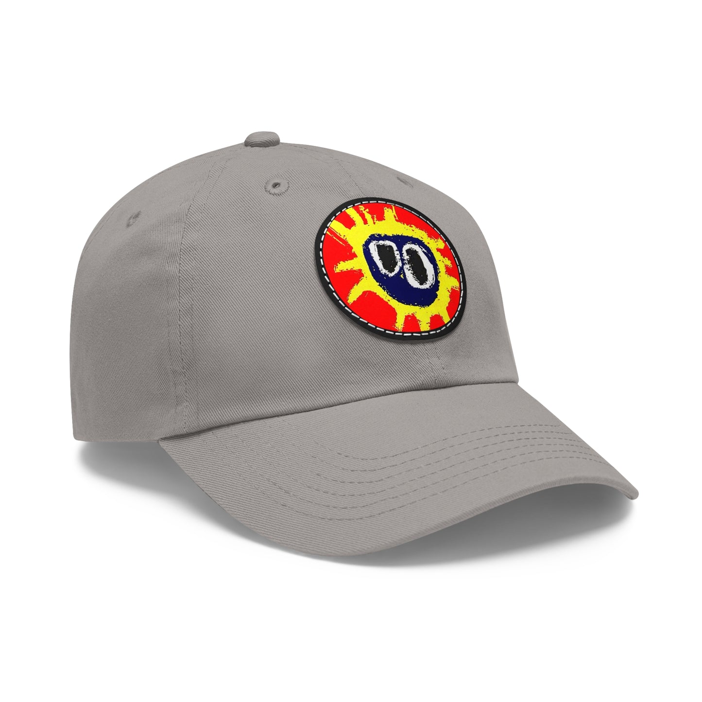 Primal Scream Screamadelica Leather Patch Dad Cap