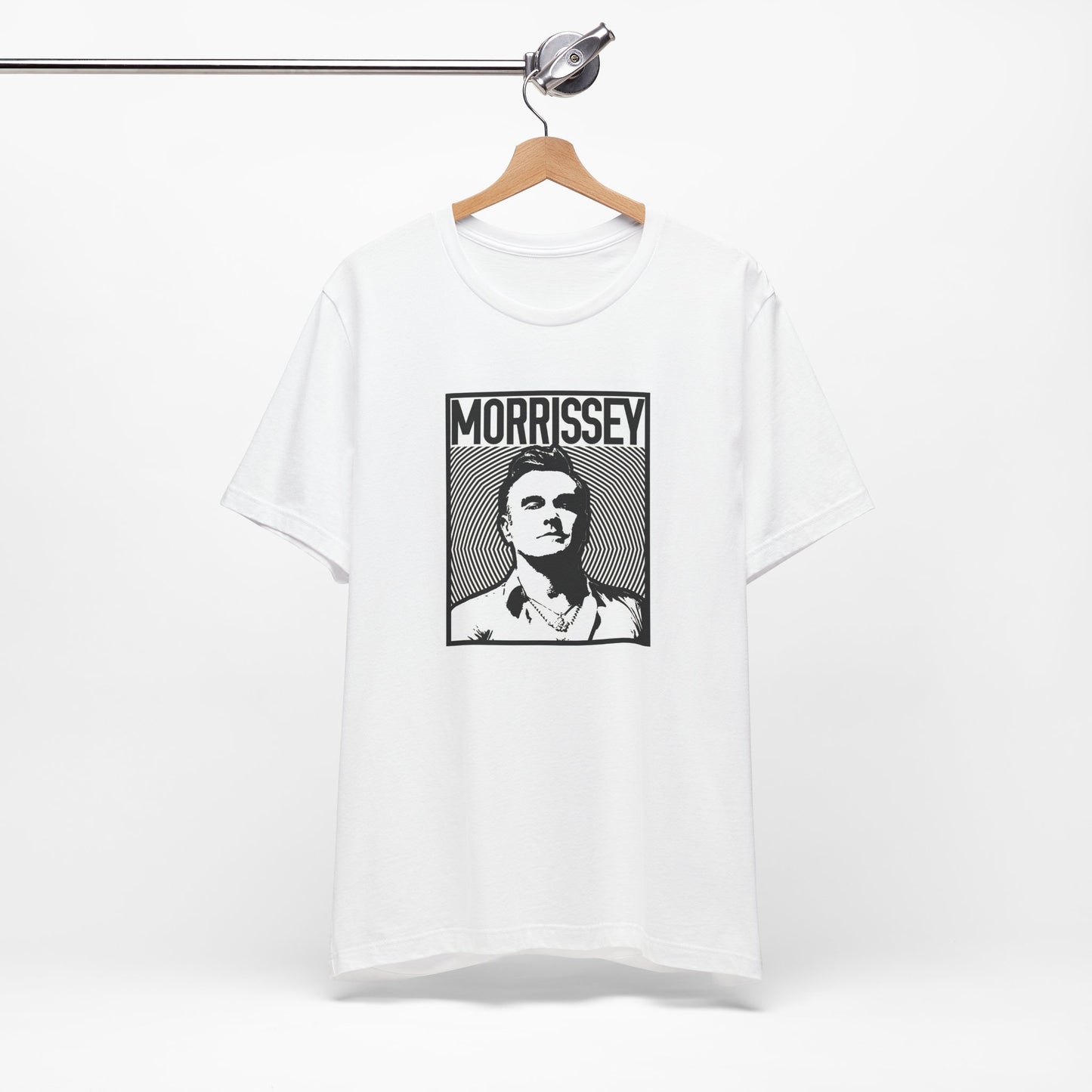 Morrissey White Cotton Tee