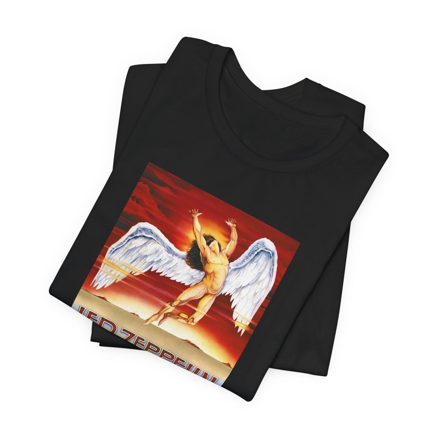Led Zeppelin Logo Swan Song Zoso Shirt - Collectors Led Zep Logo Shirt - Unisex Cotton Led Zeppelin T-shirt - Led Zep Gift