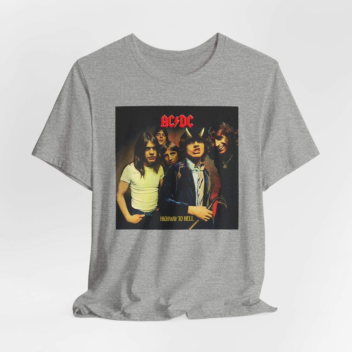 AC/DC Highway to Hell Shirt - Vintage AC/DC Highway to Hell T-shirt - Unisex Cotton AC/DC Tee - Bon Scott Shirt - AC/DC Graphic Band Print
