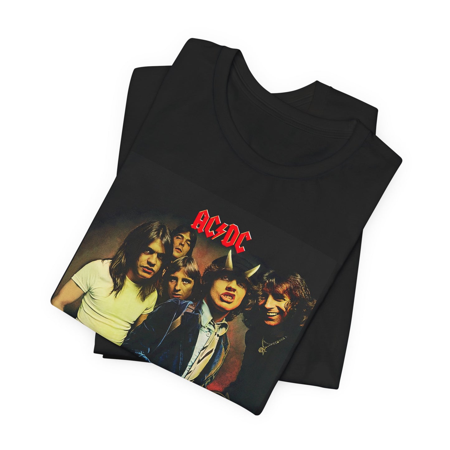 AC/DC Highway to Hell Shirt - Vintage AC/DC Highway to Hell T-shirt - Unisex Cotton AC/DC Tee - Bon Scott Shirt - AC/DC Graphic Band Print