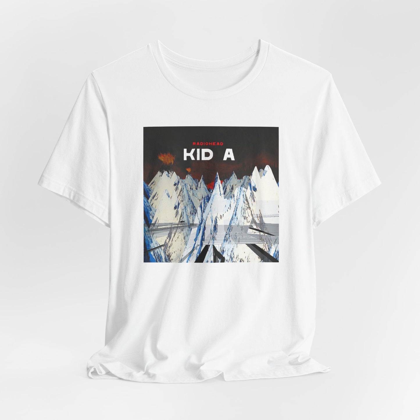 Radiohead Unisex Kid A Tee
