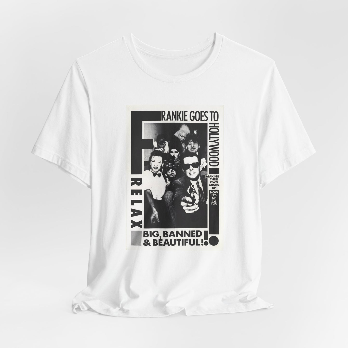 Frankie Goes To Hollywood Relax white Cotton T-shirt