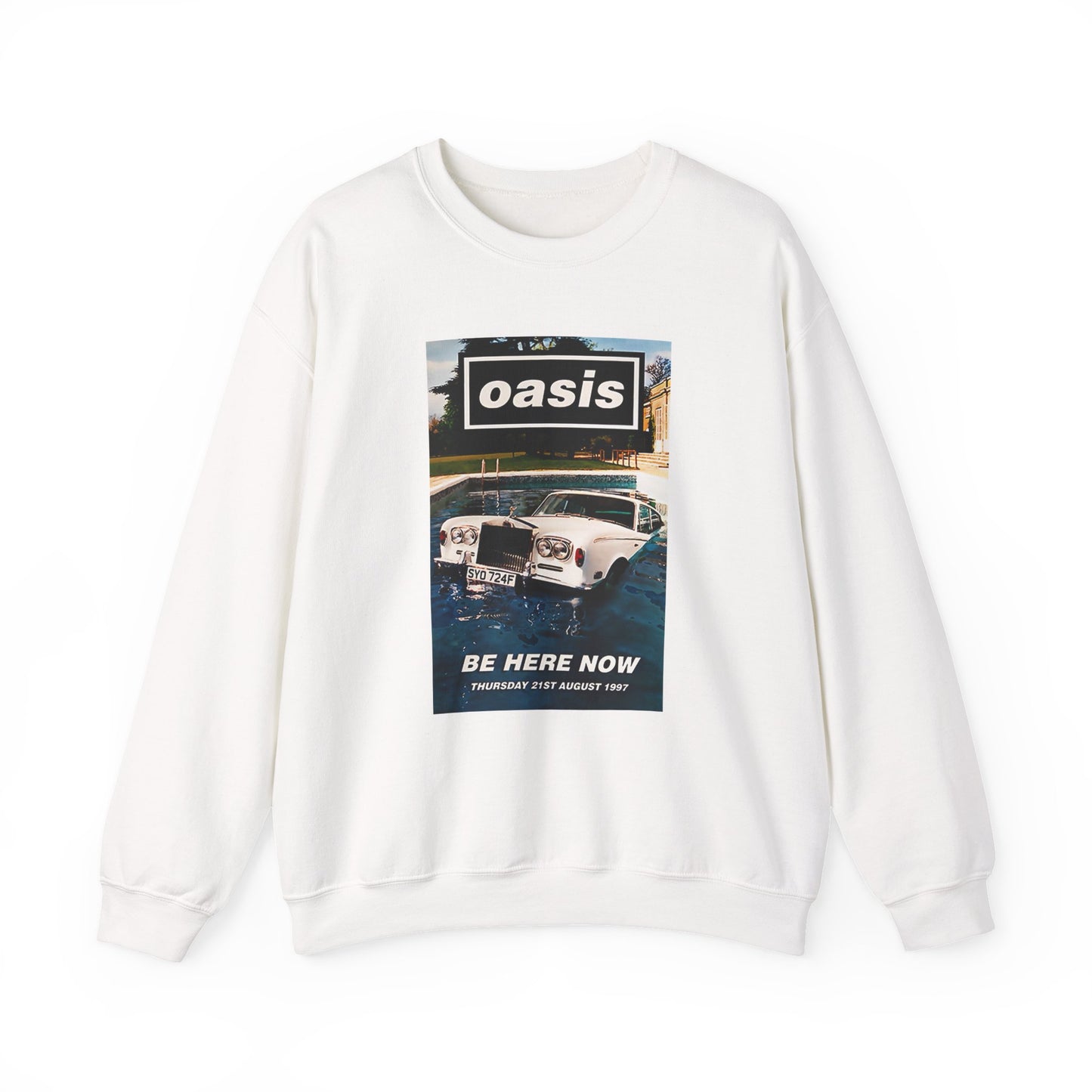 OASIS BE HERE NOW SWEATSHIRT