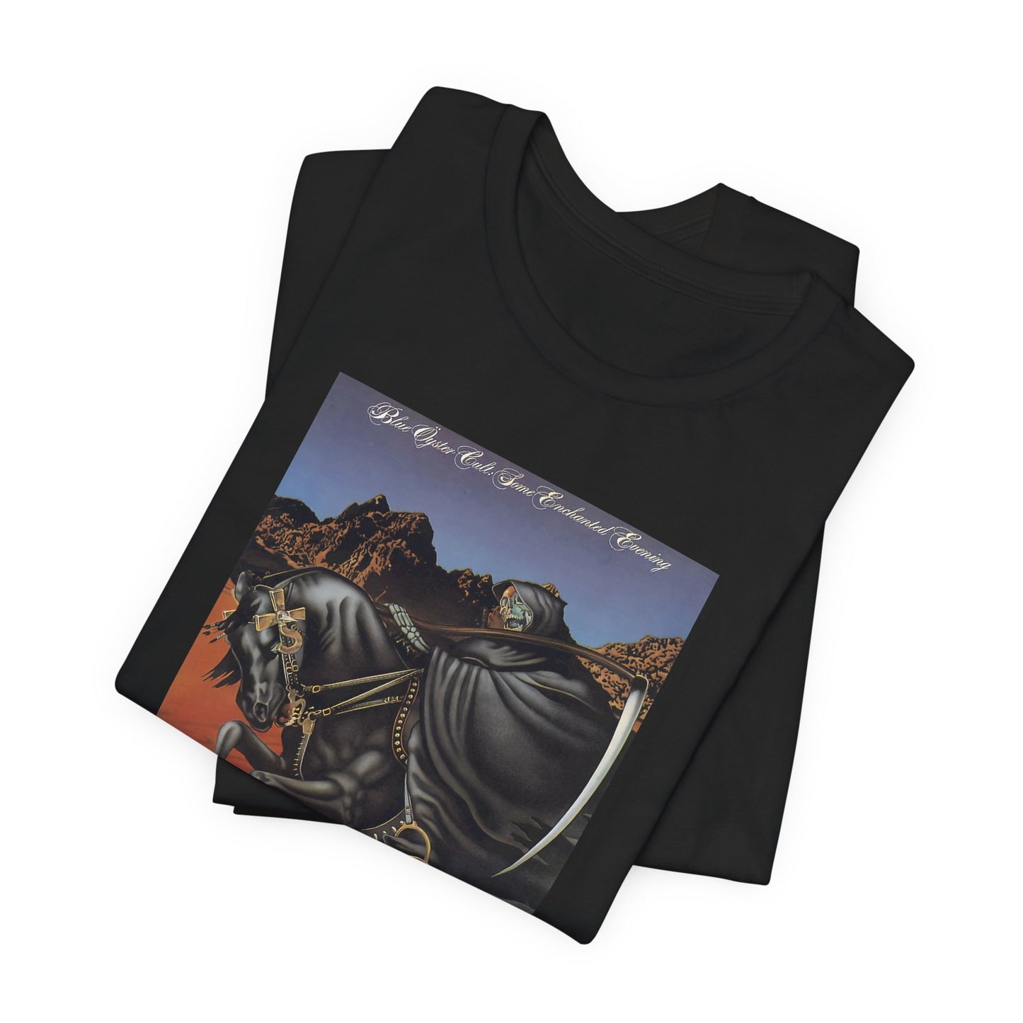Blue Oyster Cult Some Enchanted Evening T Shirt - Reaper Collectors Shirt - Unisex BOC Gift - Some Enchanted Evening Tee
