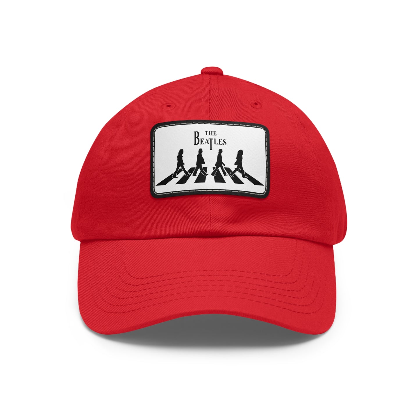 The Beatles Abbey Road Leather Patch Dad Cap