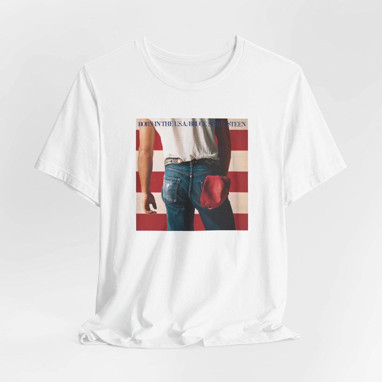 Vintage Bruce Springsteen 'Born in the USA' Unisex T-Shirt - Bruce Springsteen Born in the USA Cotton Shirt - Bruce Springsteen Gift - Eco-Friendly Premium Tee