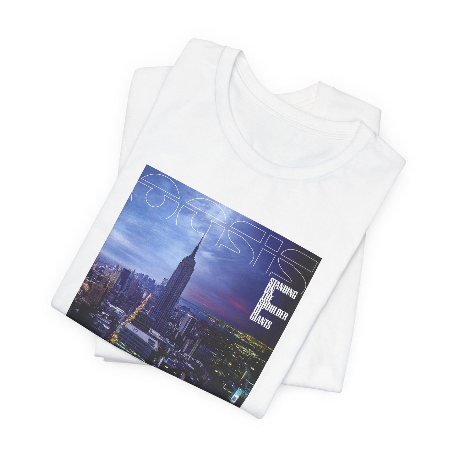 Vintage Oasis Standing on the Shoulder of Giants Album Shirt - Oasis Cotton Unisex standing on the Shoulder of Giants T-shirt - Oasis Gift - Oasis Graphic Band Print Tee