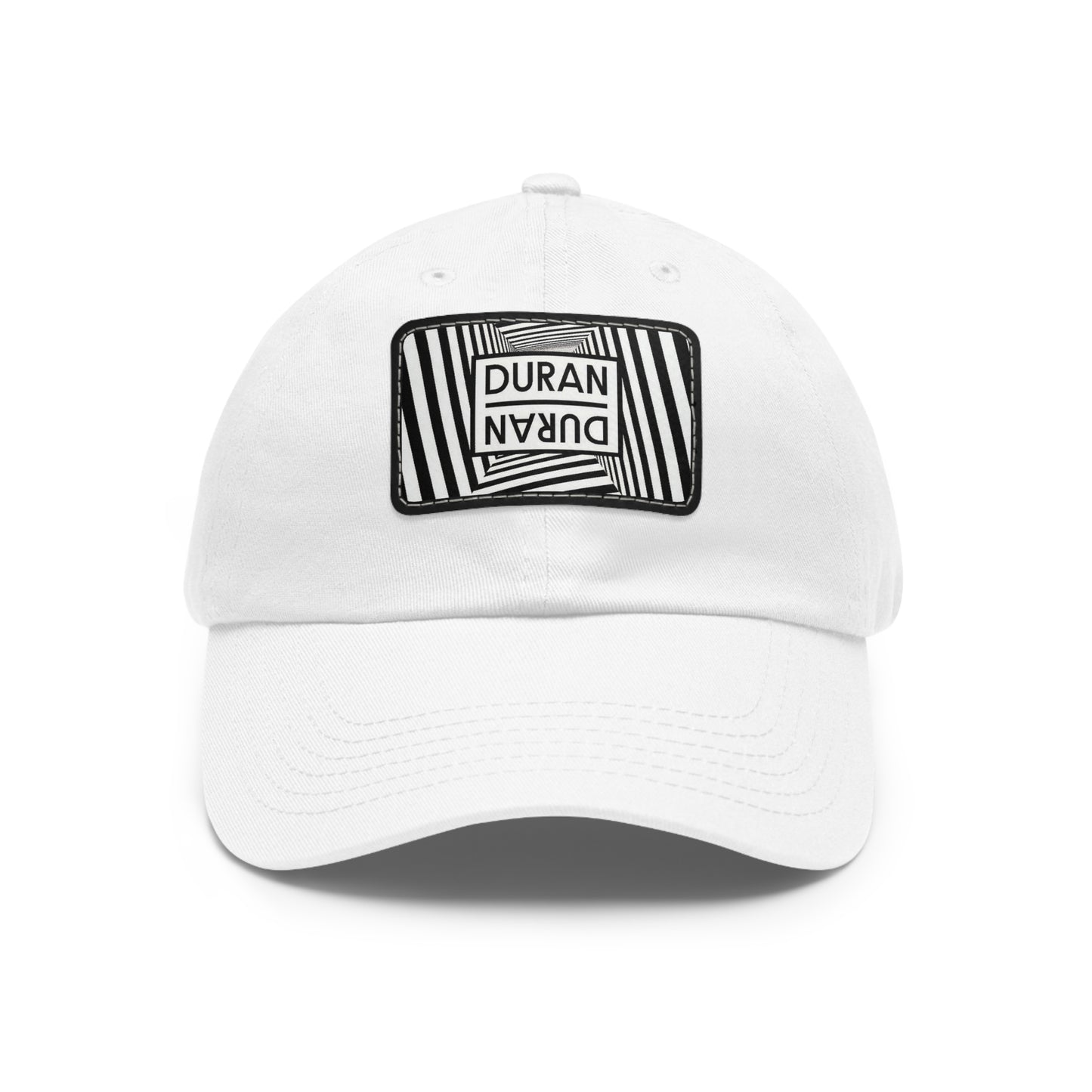 Duran Duran Leather Patch Dad Cap