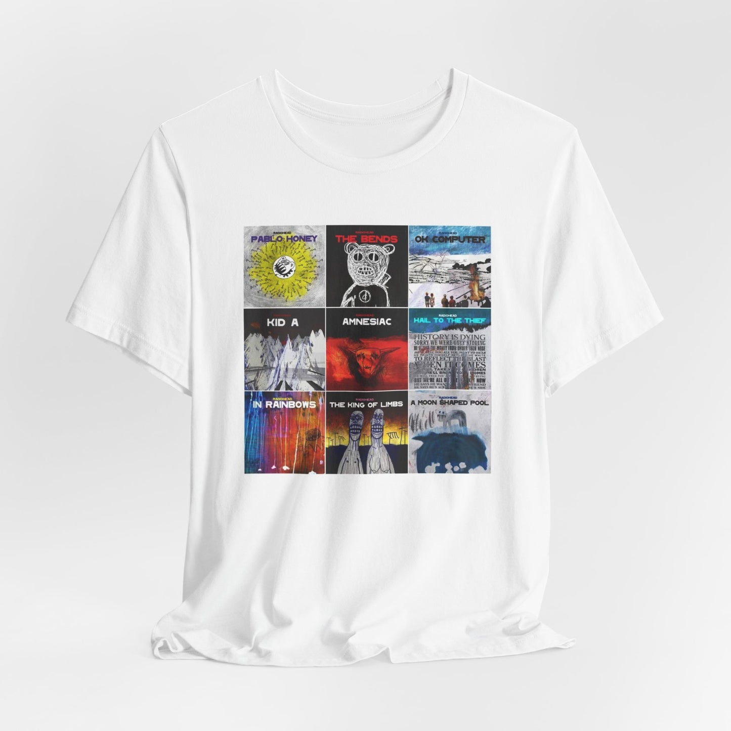 Radiohead Albums Montage Unisex Tee