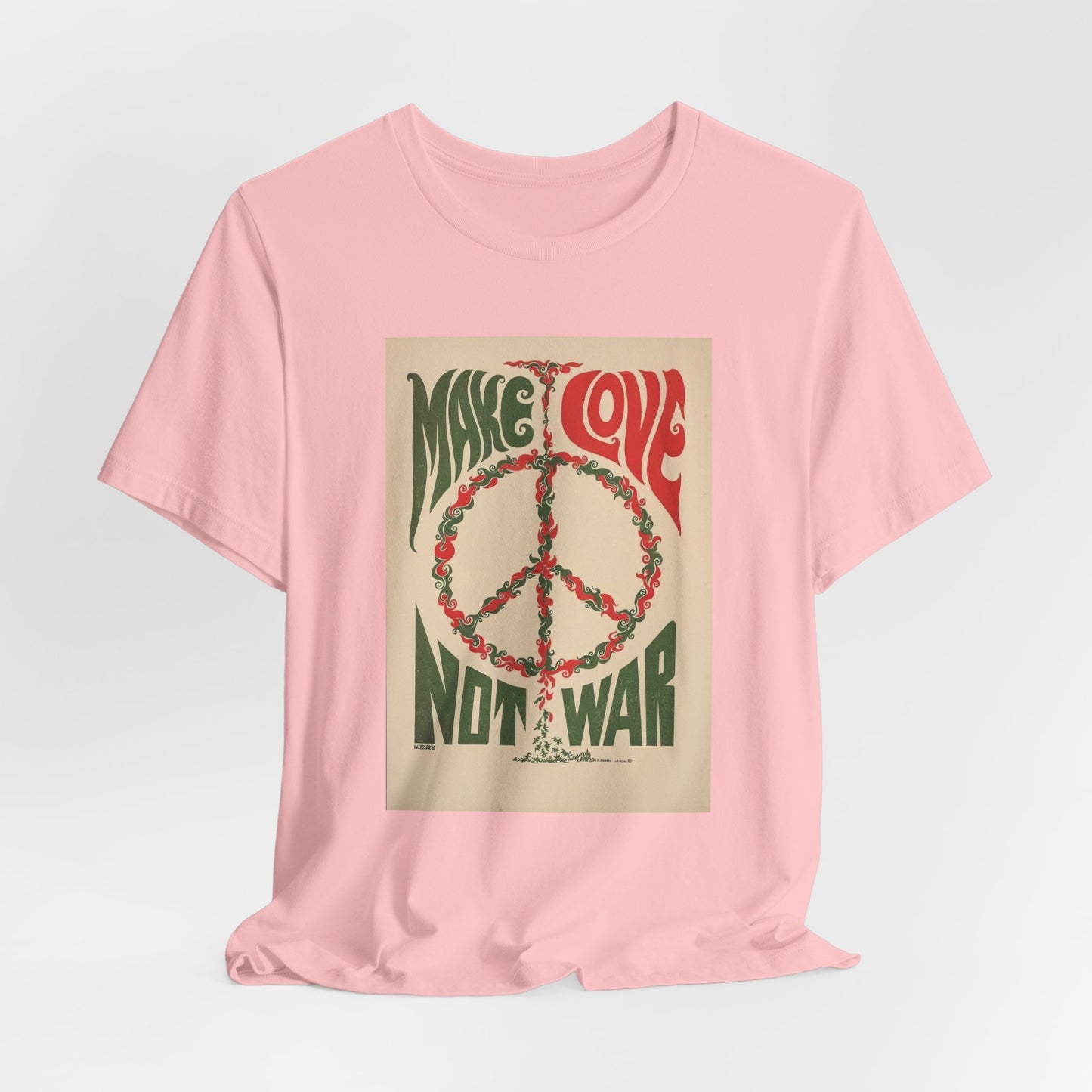 Woodstock 1969 Make Love Not War Tee
