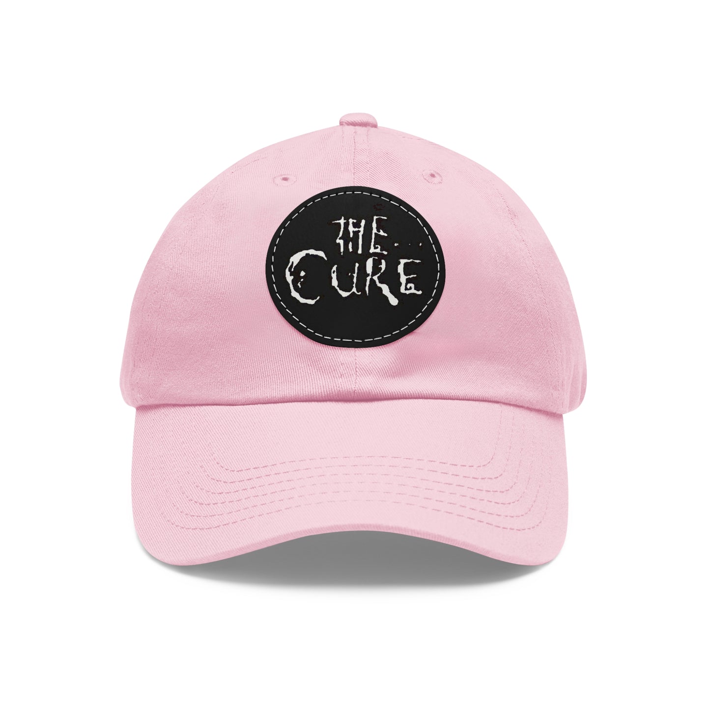The Cure Baseball Cap - Cure Ball Cap - Unisex The Cure Gift - Leather Patch The Cure Dad Cap - Goth Gift