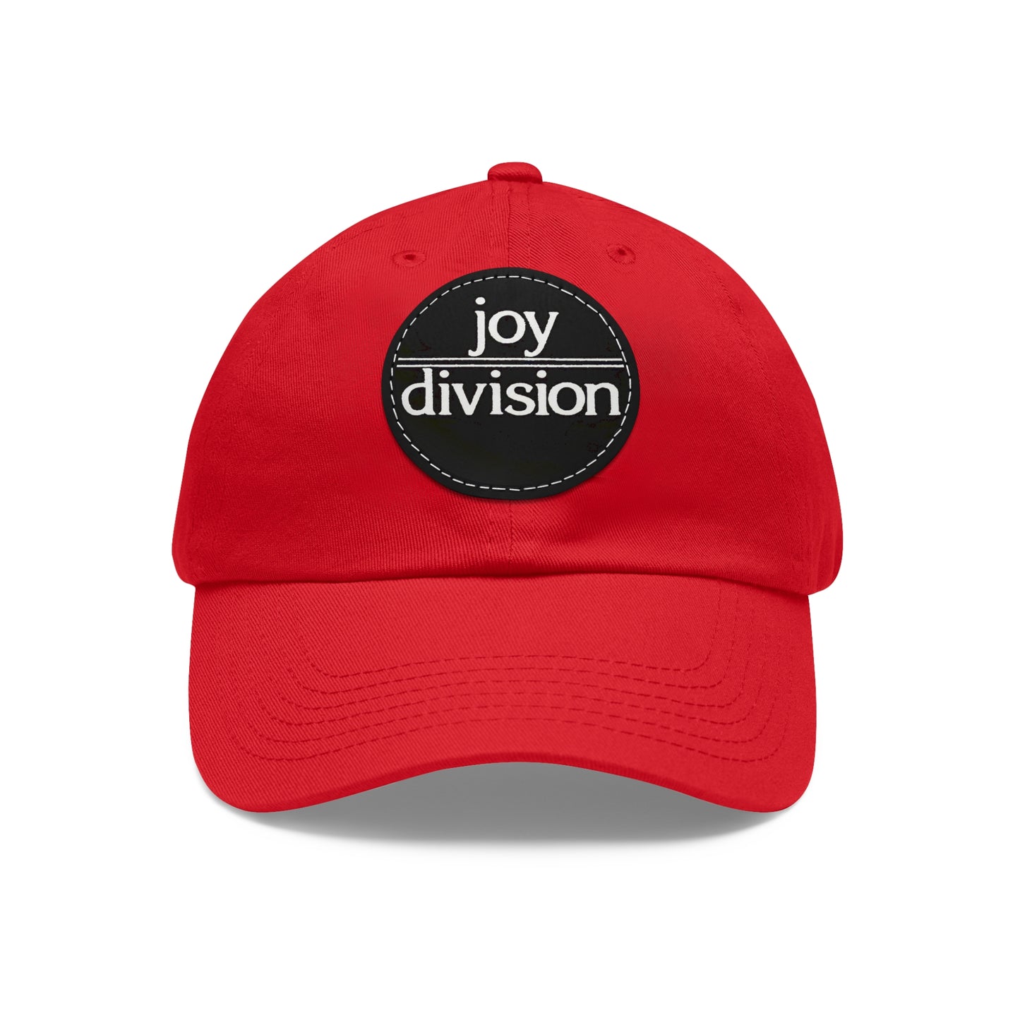 Joy Division Leather Patch Dad Cap
