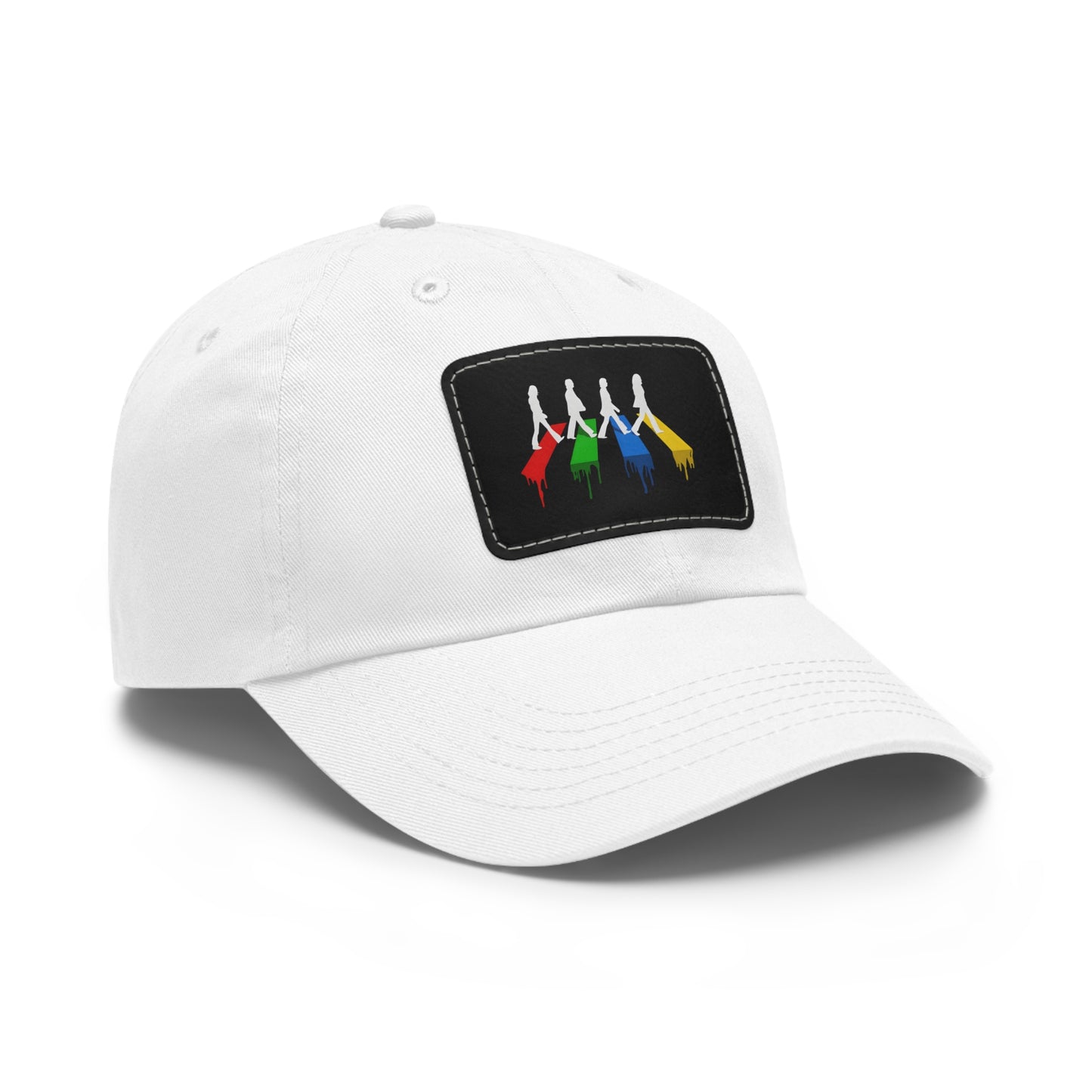 Beatles Abbey Road Dad Cap with Leather Patch