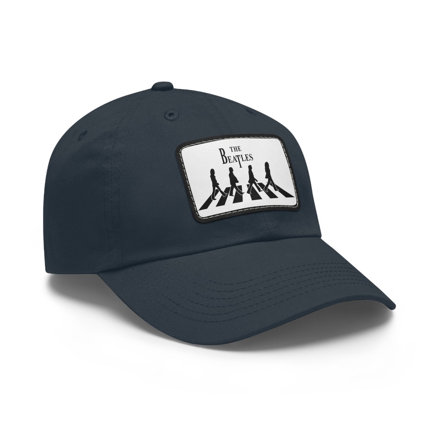 The Beatles Abbey Road Leather Patch Dad Cap