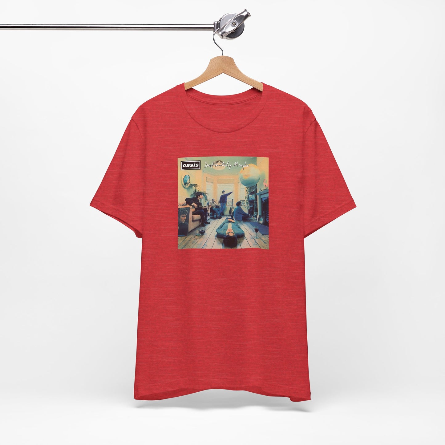 Oasis Definitely Maybe Shirt - Vintage Oasis Unisex Shirt - Oasis Gift - Oasis Definitely Maybe Logo T Shirt