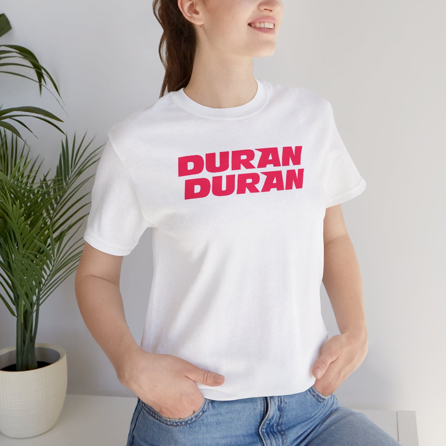 Duran Duran White Cotton Tee