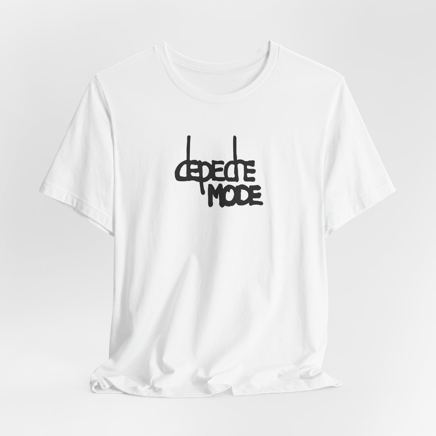 Depeche Mode White Cotton T-Shirt