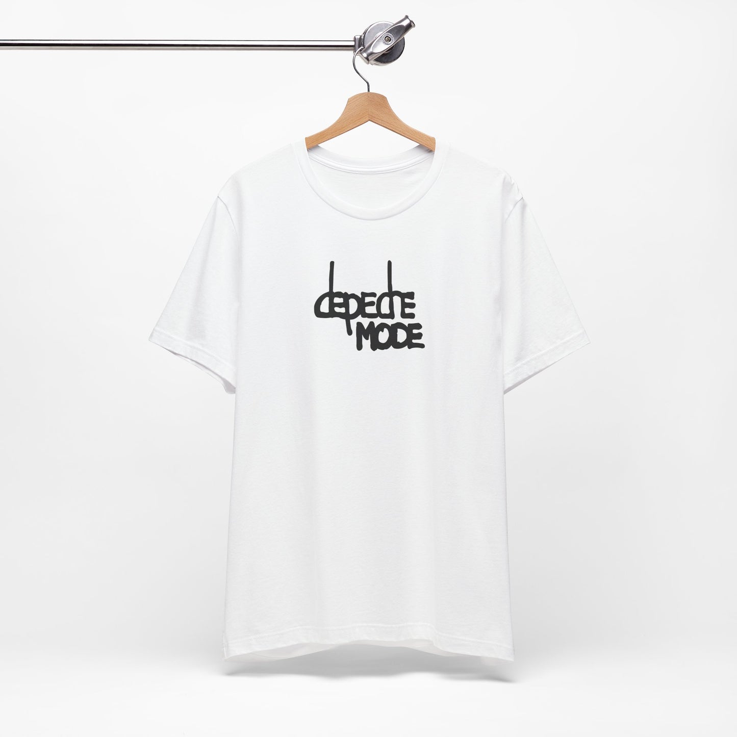 Depeche Mode White Cotton T-Shirt