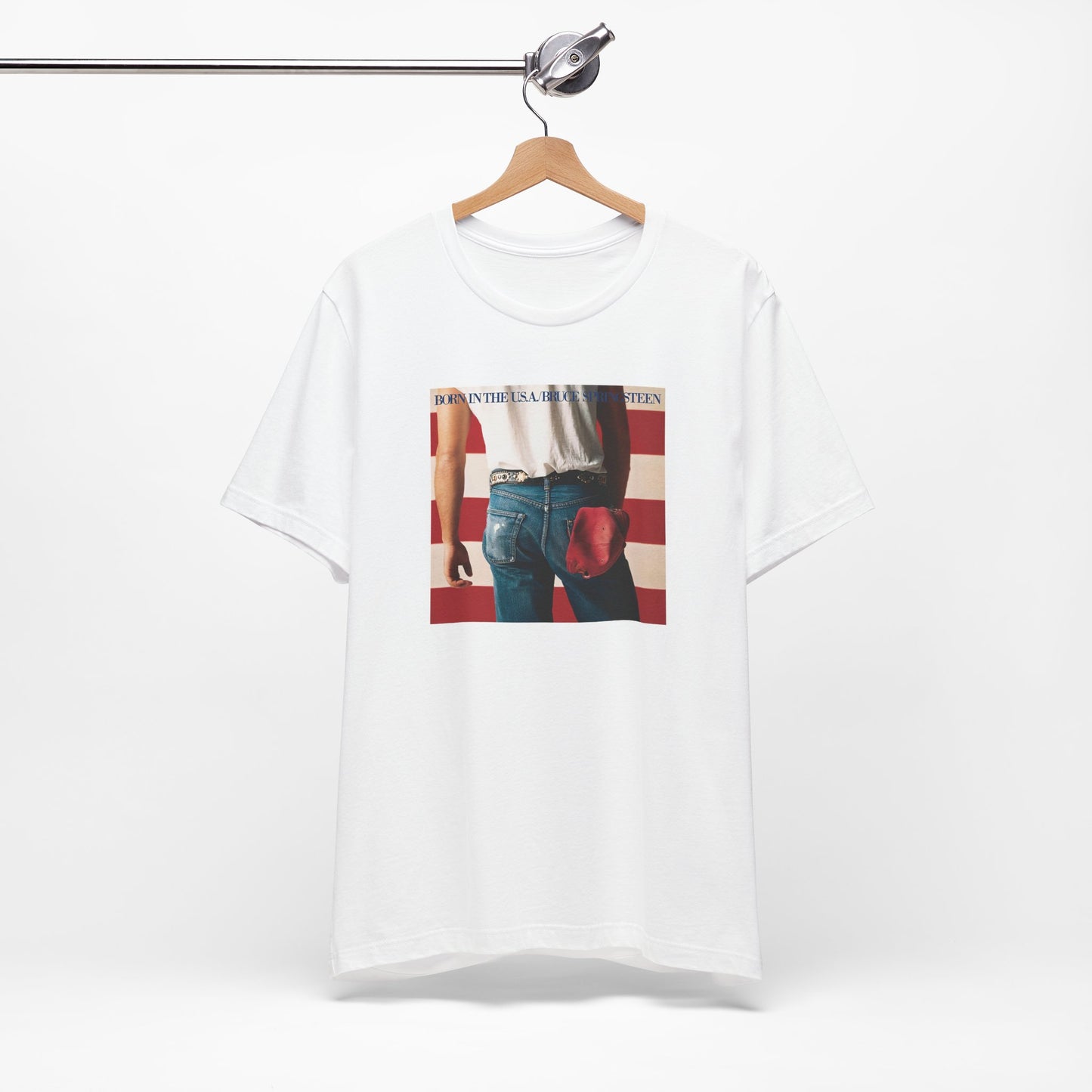 Vintage Bruce Springsteen 'Born in the USA' Unisex T-Shirt - Bruce Springsteen Born in the USA Cotton Shirt - Bruce Springsteen Gift - Eco-Friendly Premium Tee