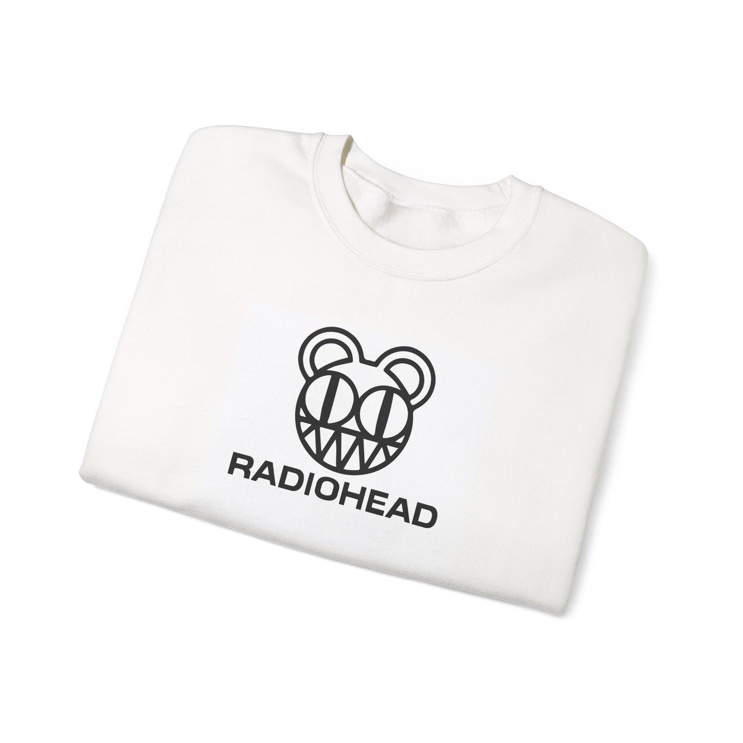 Radiohead Logo White Sweatshirt