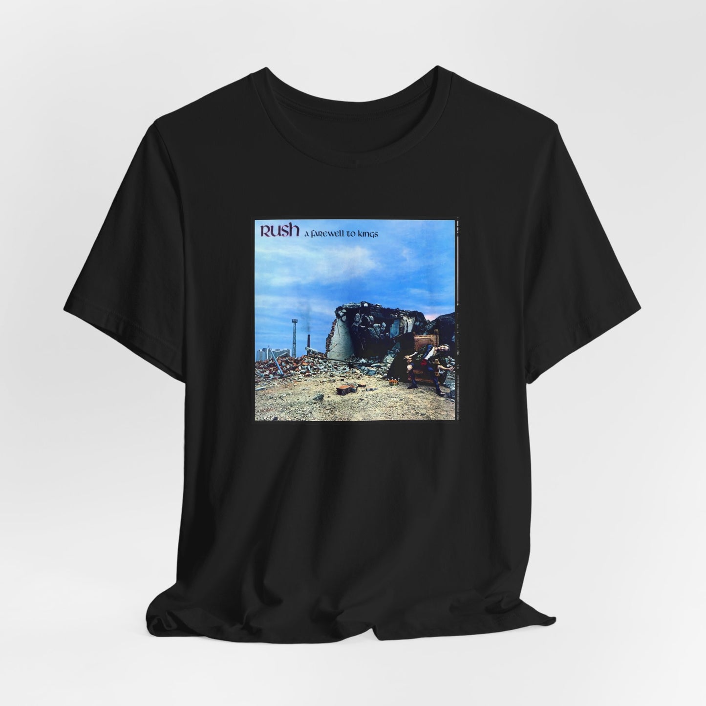 Rush A rarewell to Kings Album Cover Shirt