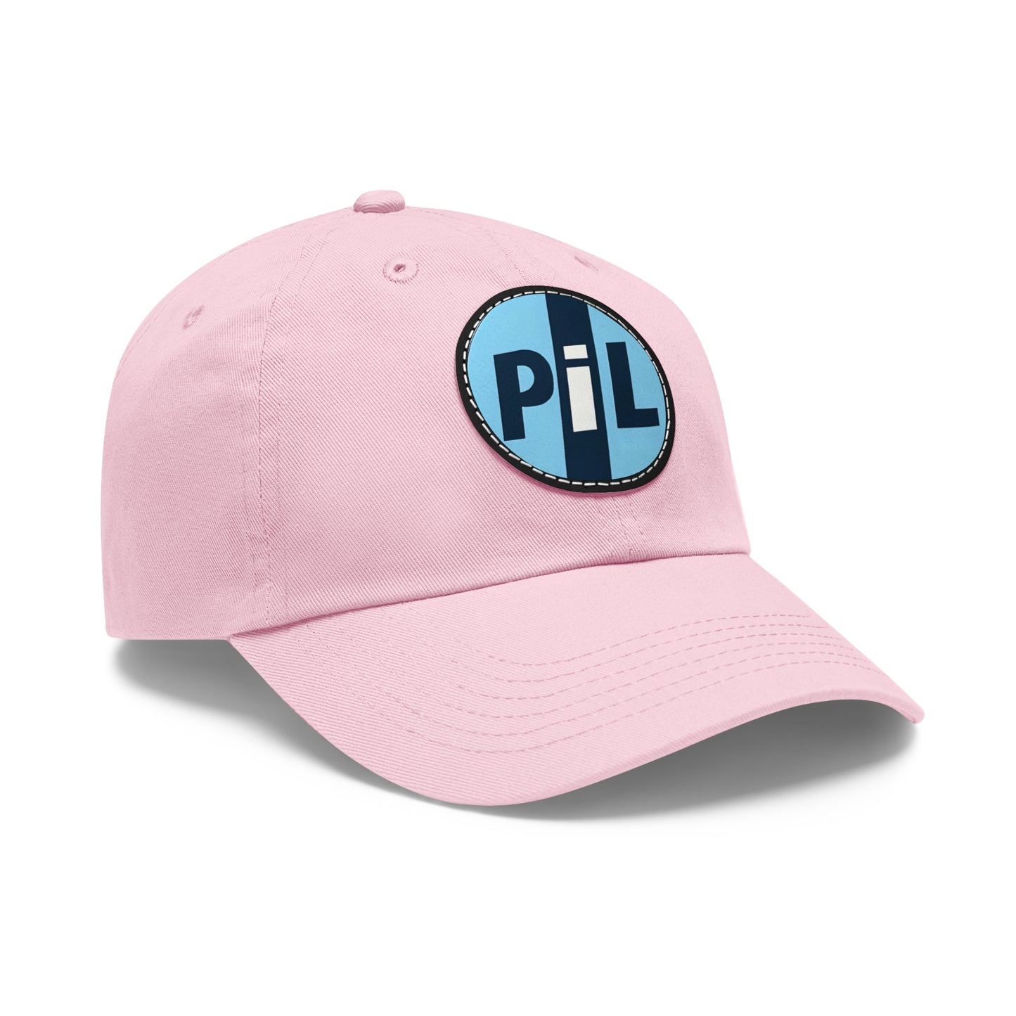 Public Image Ltd PiL Leather Patch Dad Cap