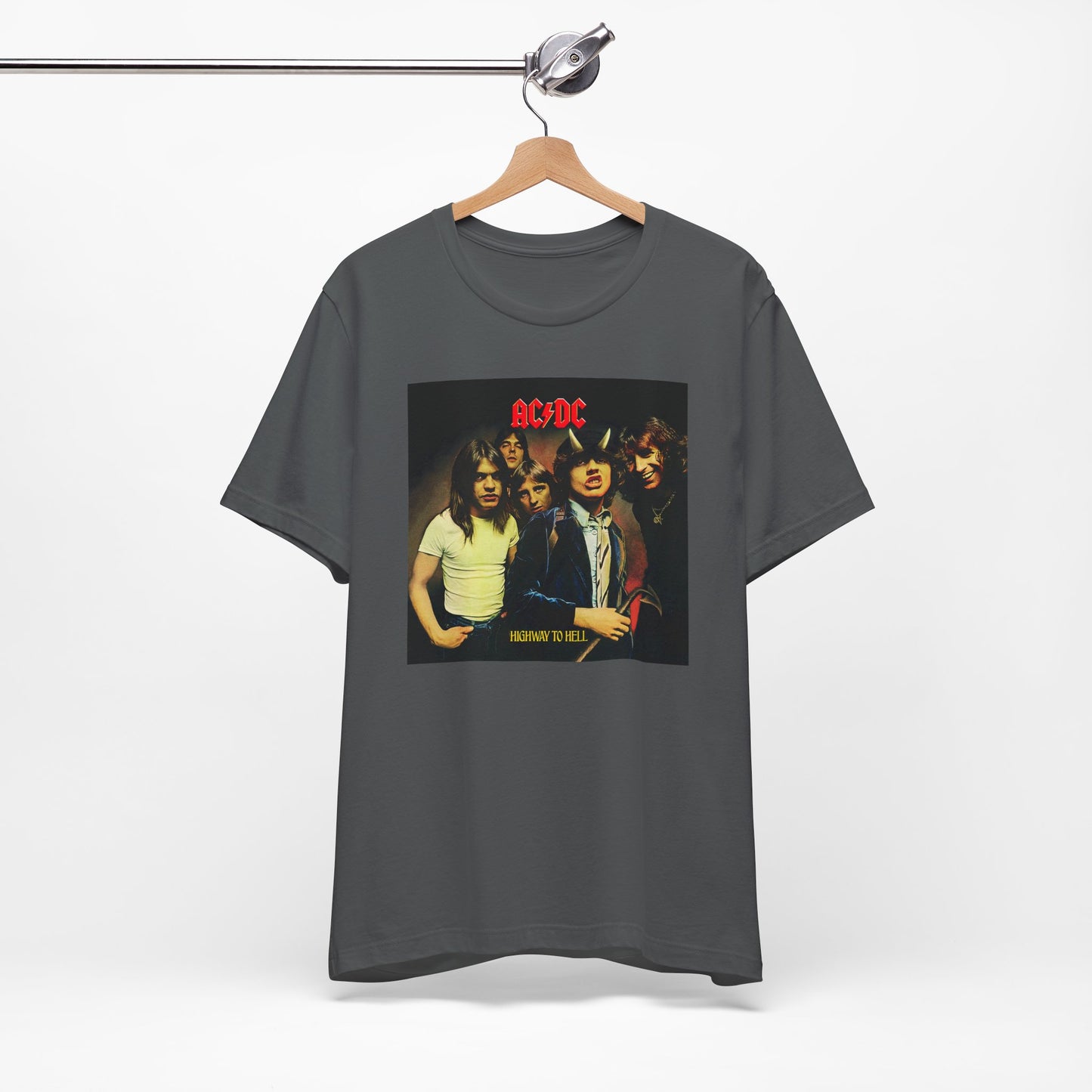 AC/DC Highway to Hell Shirt - Vintage AC/DC Highway to Hell T-shirt - Unisex Cotton AC/DC Tee - Bon Scott Shirt - AC/DC Graphic Band Print