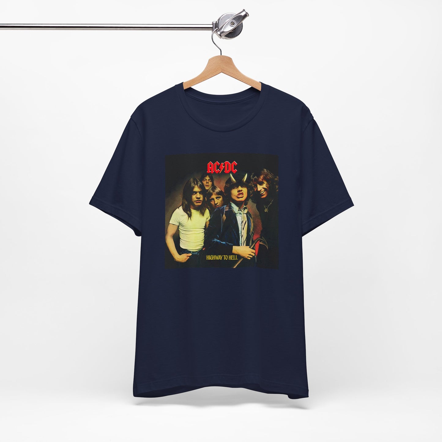 AC/DC Highway to Hell Shirt - Vintage AC/DC Highway to Hell T-shirt - Unisex Cotton AC/DC Tee - Bon Scott Shirt - AC/DC Graphic Band Print