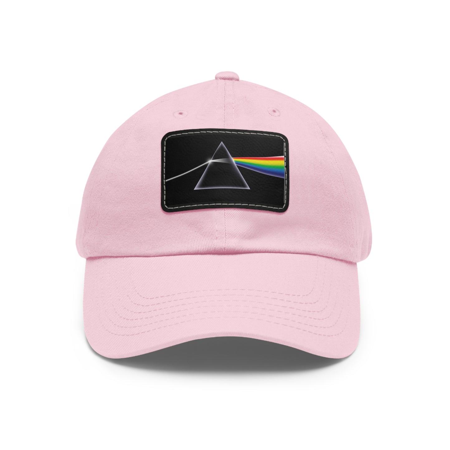 Pink Floyd Dark Side of the Moon Dad Cap with Leather Patch