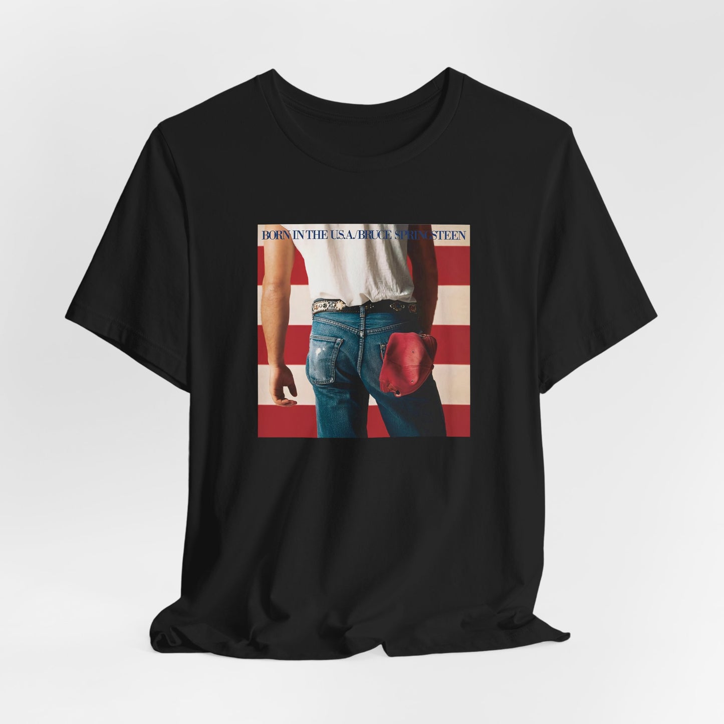 Vintage Bruce Springsteen 'Born in the USA' Unisex T-Shirt - Bruce Springsteen Born in the USA Cotton Shirt - Bruce Springsteen Gift - Eco-Friendly Premium Tee