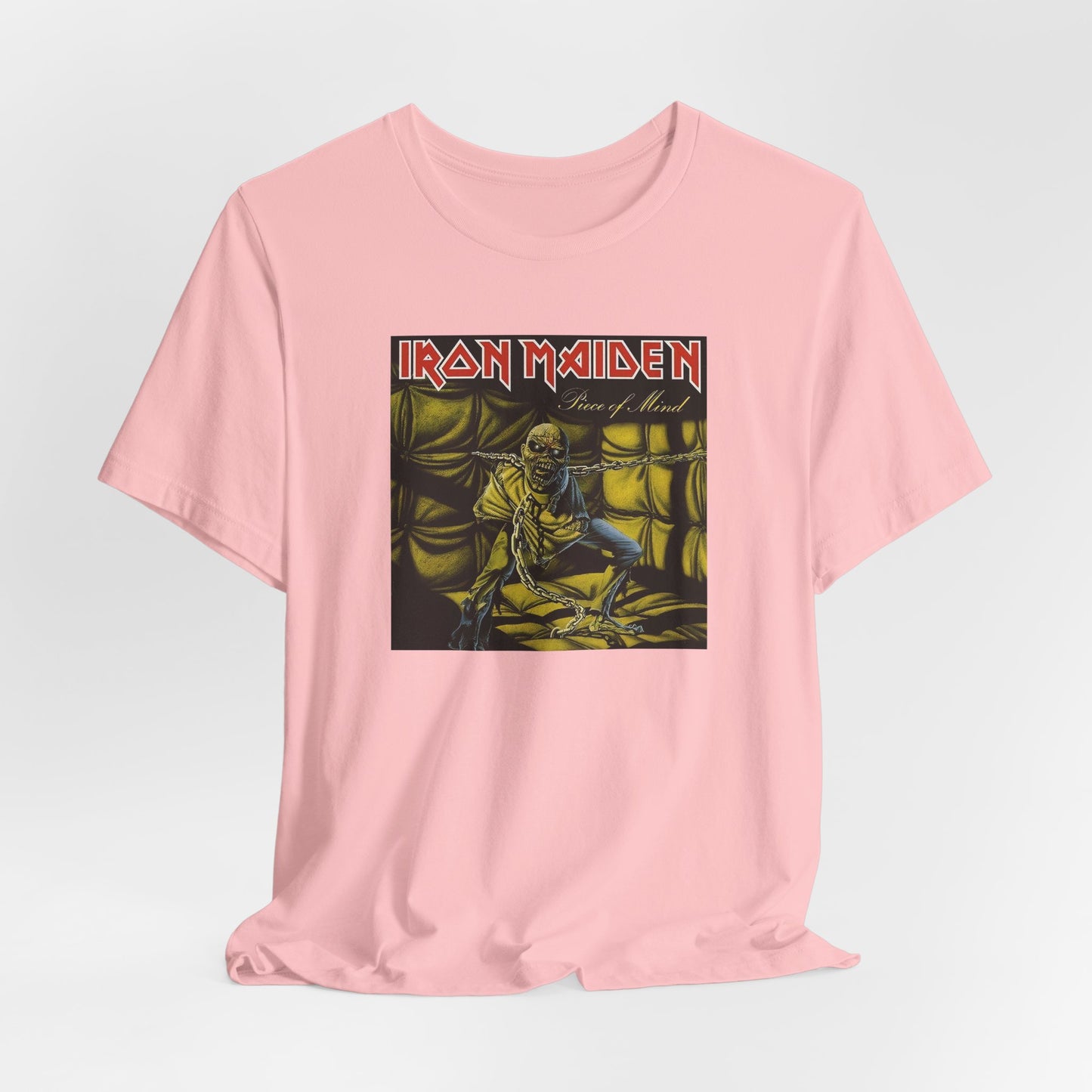 Iron Maiden Piece of Mind T-shirt - Vintage Cotton Iron Maiden Piece of Mind Shirt - Iron Maiden Graphic Band Print Tee