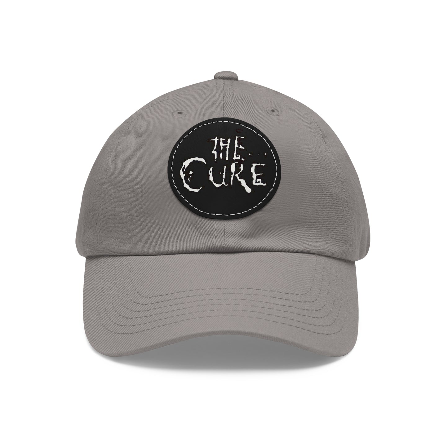 The Cure Baseball Cap - Cure Ball Cap - Unisex The Cure Gift - Leather Patch The Cure Dad Cap - Goth Gift