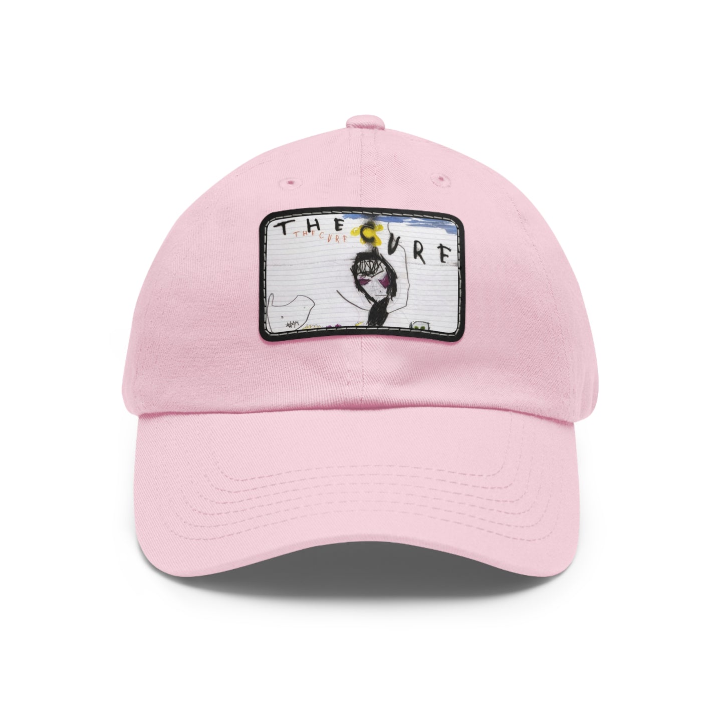 The Cure Leather Patch Dad Cap