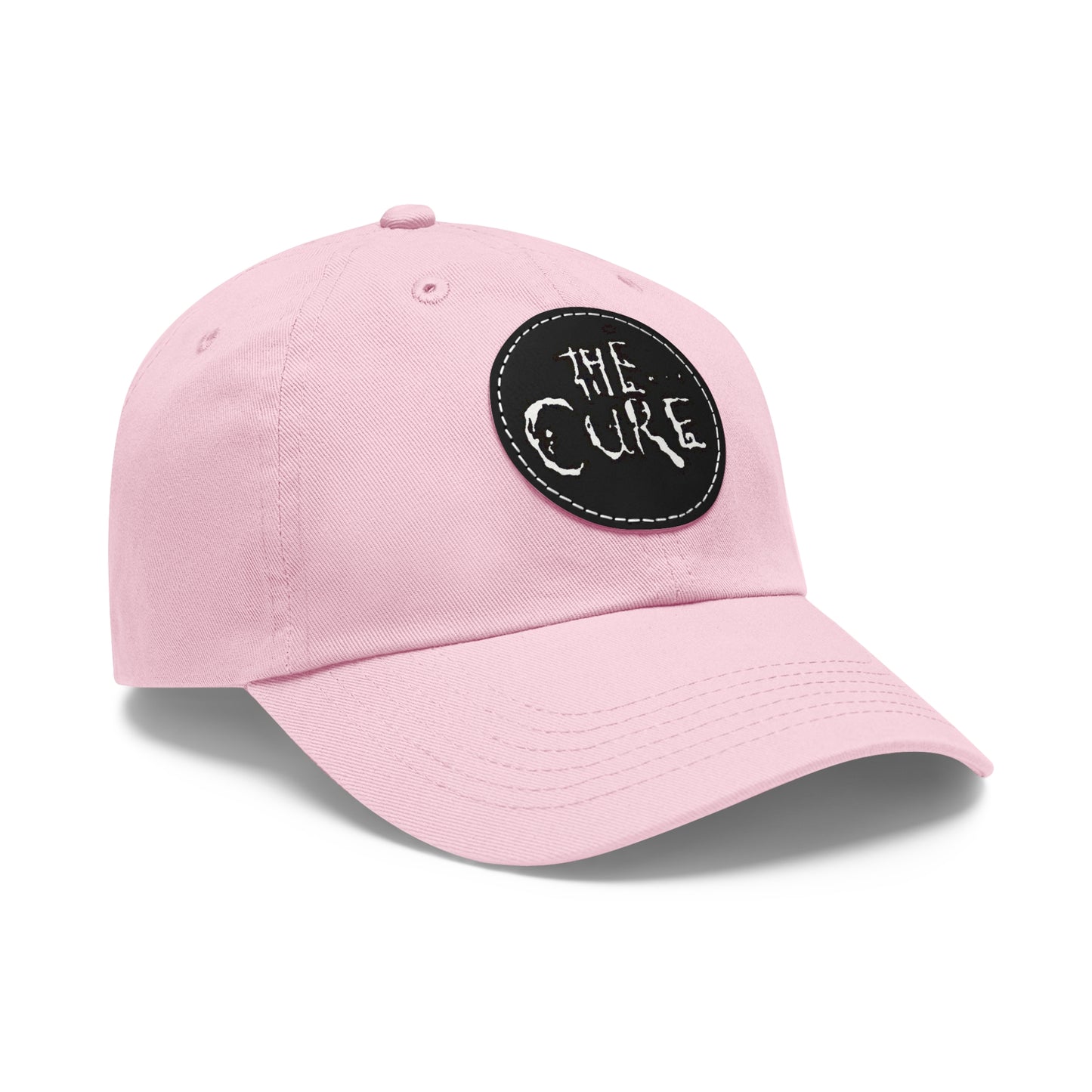 The Cure Baseball Cap - Cure Ball Cap - Unisex The Cure Gift - Leather Patch The Cure Dad Cap - Goth Gift