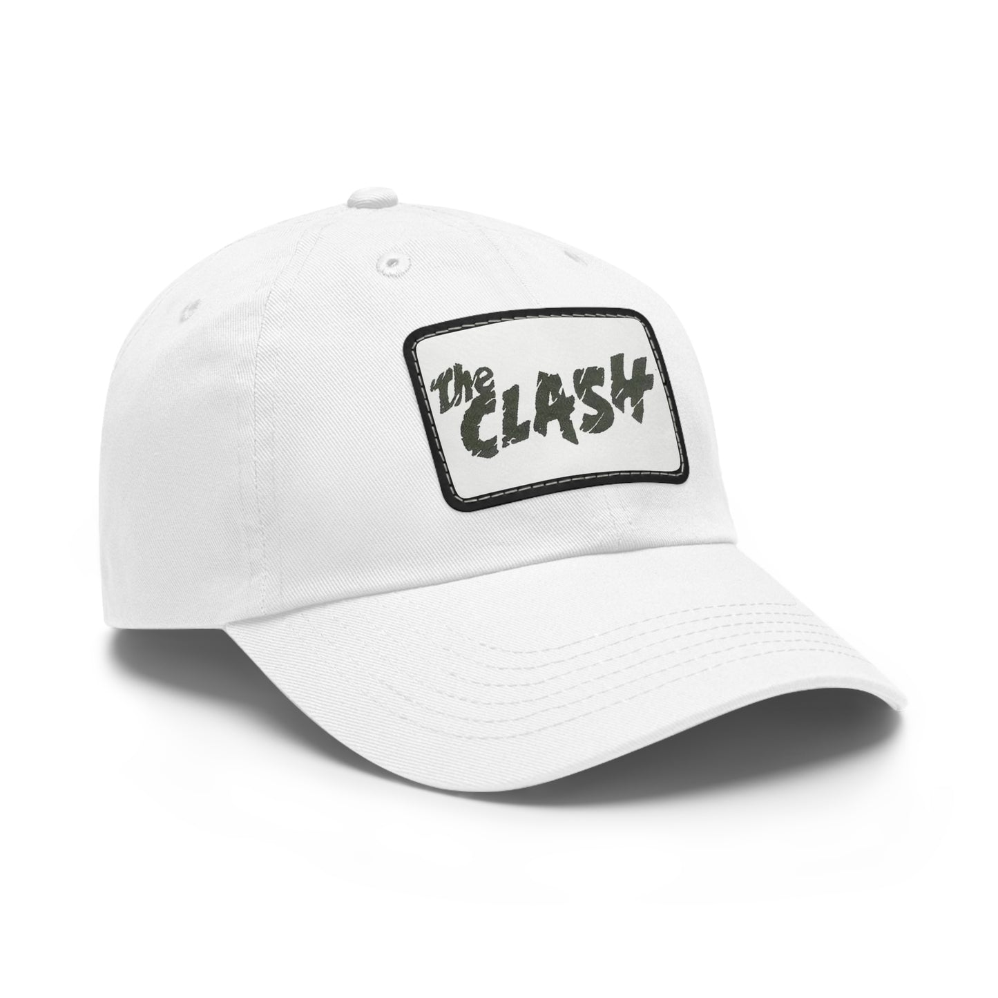 The Clash Leather Patch Dad Cap