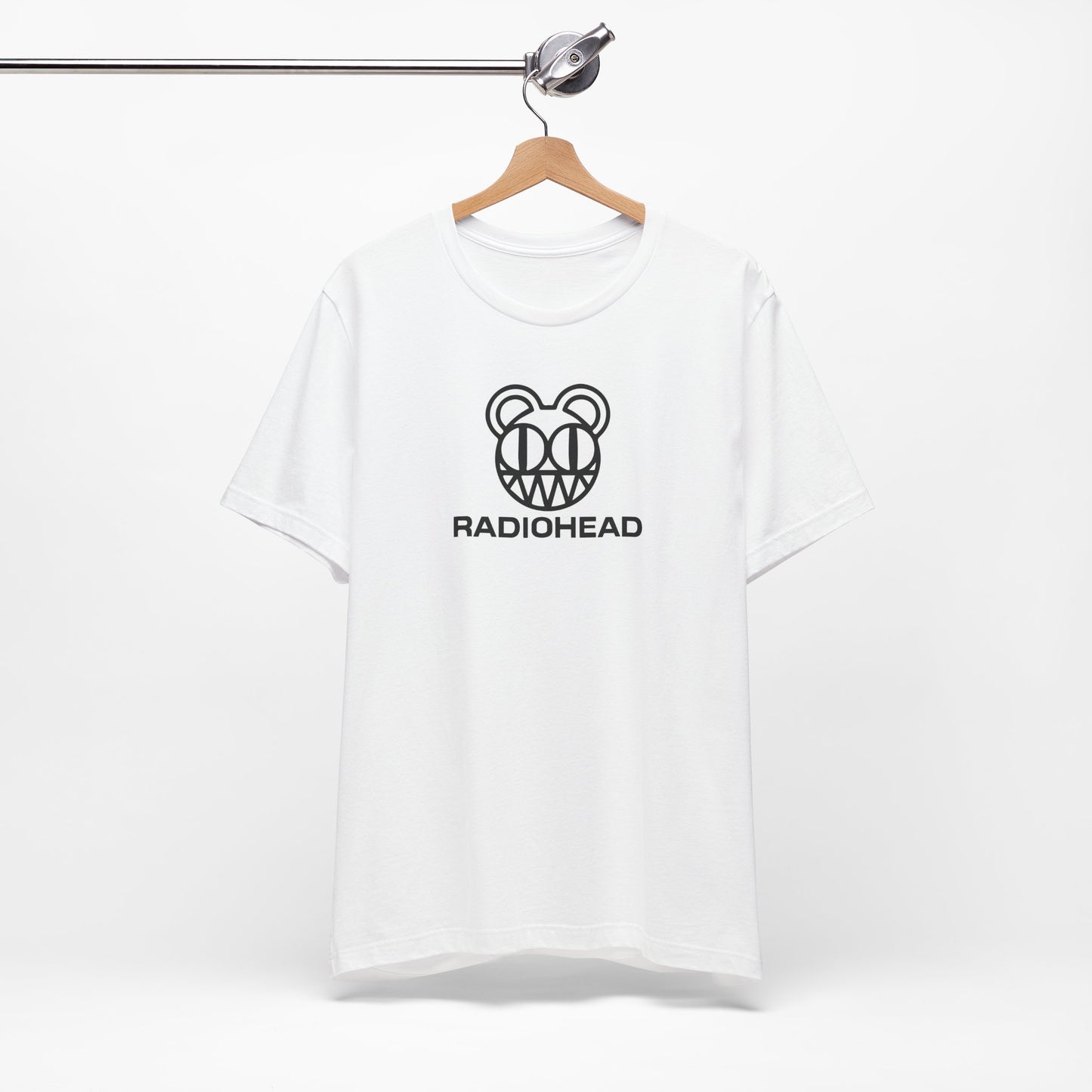 Radiohead Logo White Cotton Shirt