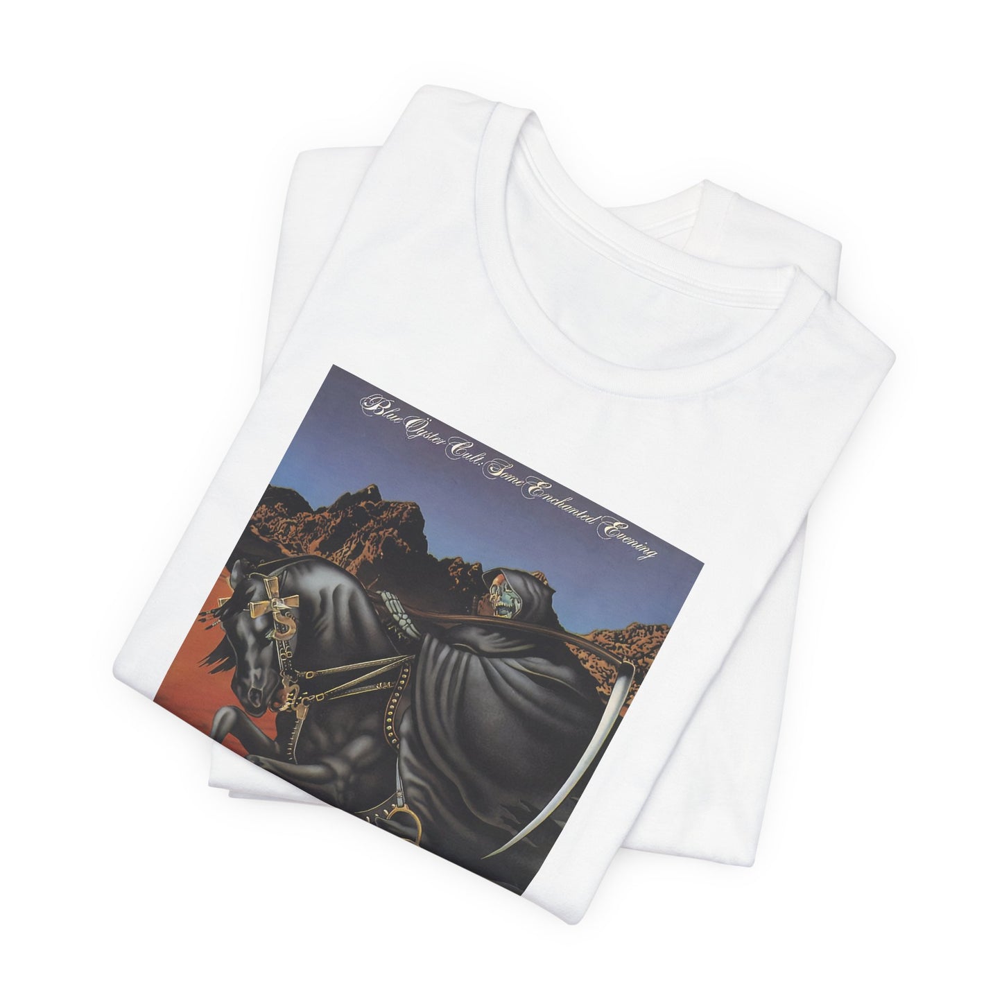 Blue Oyster Cult Some Enchanted Evening T Shirt - Reaper Collectors Shirt - Unisex BOC Gift - Some Enchanted Evening Tee