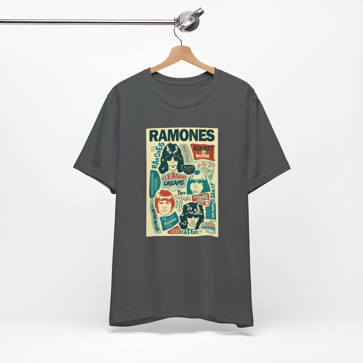 Ramones Songs and Albums T-shirt