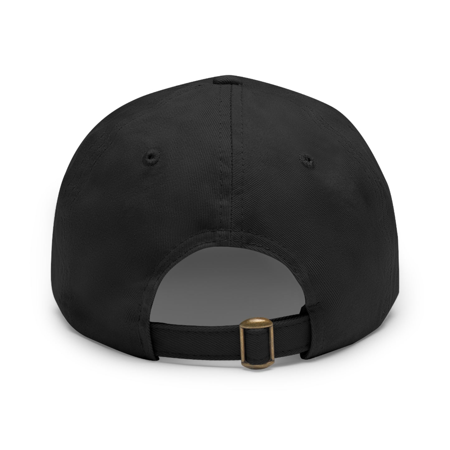 The Beatles Apple Logo Leather Patch Dad Cap