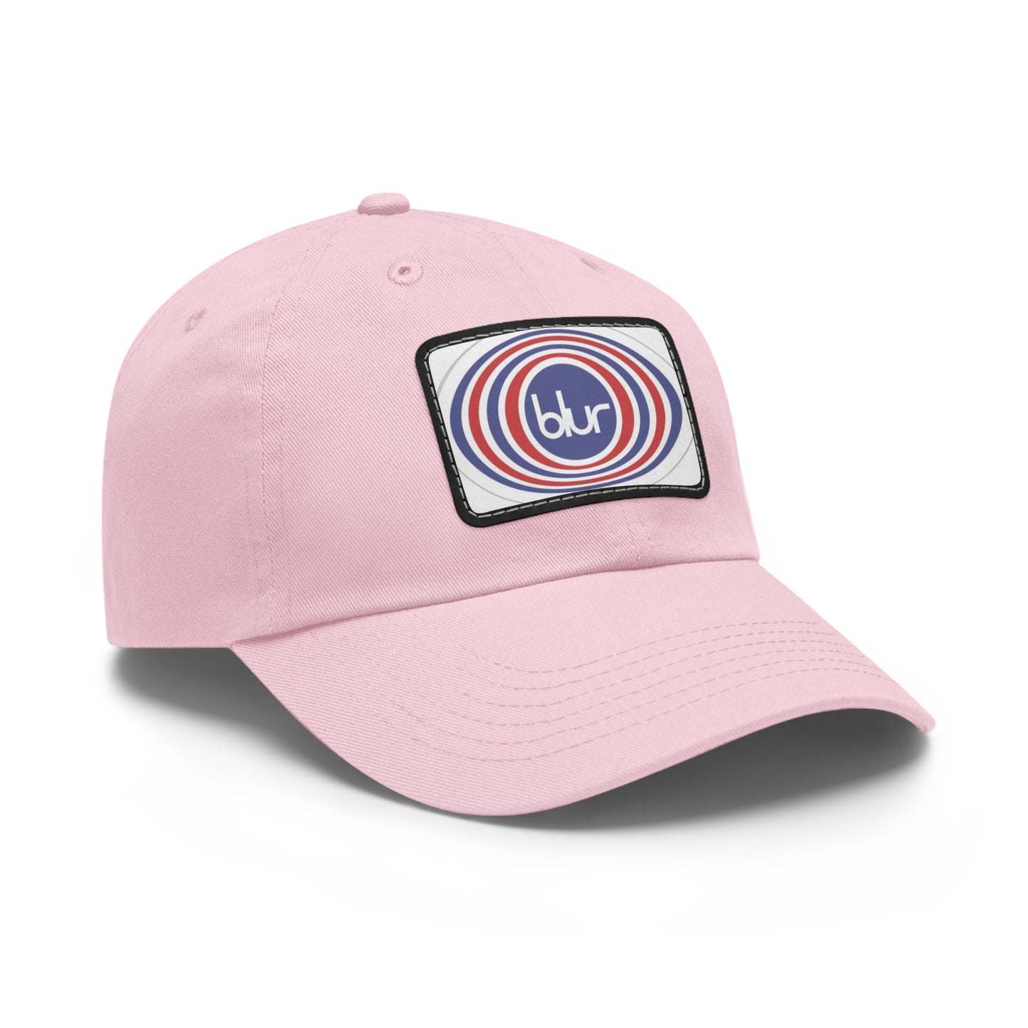 Blur Dad Cap with Leather Patch
